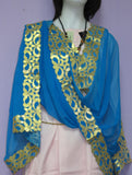 Scarf 8045 Assorted Colors Dupatta Chunni Shawl Wrap Shieno Sarees