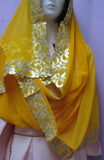 Scarf 8045 Assorted Colors Dupatta Chunni Shawl Wrap Shieno Sarees