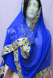 Scarf 8045 Assorted Colors Dupatta Chunni Shawl Wrap Shieno Sarees