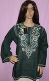Blouse 611 Cotton Voile Kurti Hand Crafted Casual Career Wear Shieno Sarees