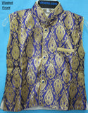 Boy’s 8212 Jodhpuri Birjis Trouser Kurta Waist Coat Set Shieno Sarees