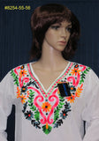 Blouse 8259 Cambric White Color Career Wear Kurti Tunic Top