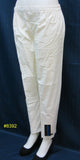 Pants 8393 Cotton Solid Embroidered Ankle length Pencil Fit Trouser Pants