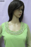 Pakistani 8406 Green Moonlight Kameez Dupatta Palazzo Pants Suit Medium Size