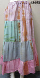 Skirt 6928695 Tie Dye Poly Cotton Tire Long Trendy Skirt