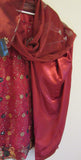 Suit 8695 Maroon Salwar Kameez Dupatta Suit Medium Size