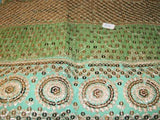 Saree 875 Net Pista Green Party Wear Sari Shieno Sarees