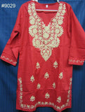 Blouse 9031 Solid Colors Cotton Career Wear Medium and Large Size Kurti