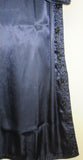 Suit 9058 Navy Blue Silk Salwar Kameez Dupatta Medium Size Pakistani Suit