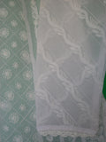 Blouse 928 White Cotton Embroidered Tunic Top Kurti Shieno