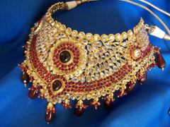 Bridal Set 975 Polki Indian Bridal Ethnic Jewelry Necklace Set