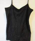 Camisole 1102 Front Lace L Size Black Burgundy Ann Taylor Camisole