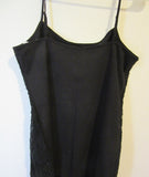 Camisole 1102 Front Lace L Size Black Burgundy Ann Taylor Camisole