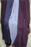 Scarf 206 Georgette Dupatta Chunni Wrap Solid Assorted Colors