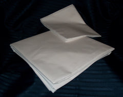 Bed Sheet 0500 White Twin Pillow Cover Sheet Set Shieno